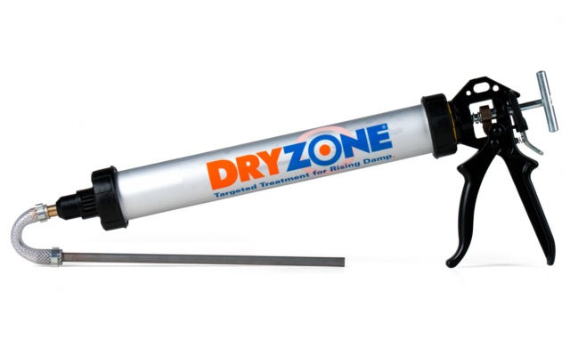 kinyomó pisztoly 600 ml-es Dryzone szigetelőkrém injektálásához